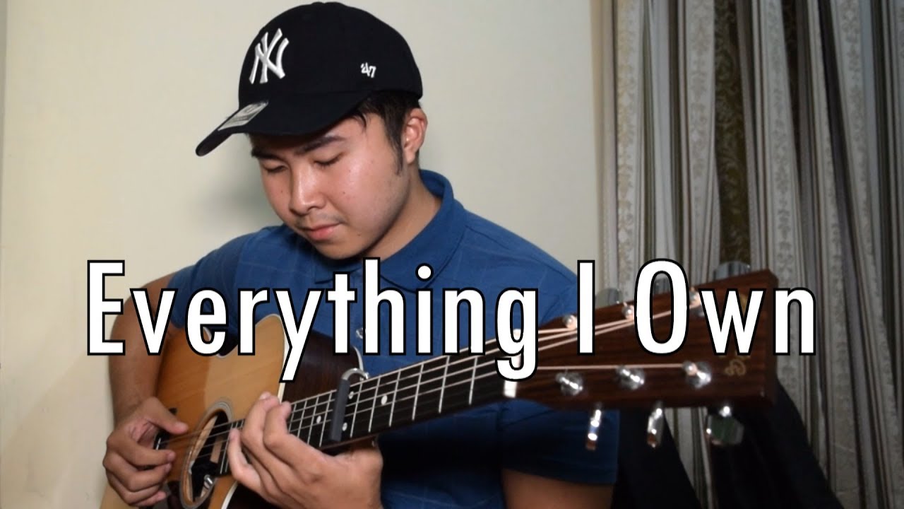 Everything I Own (WITH TAB) Bread (Relaxing fingerstyle guitar cover)