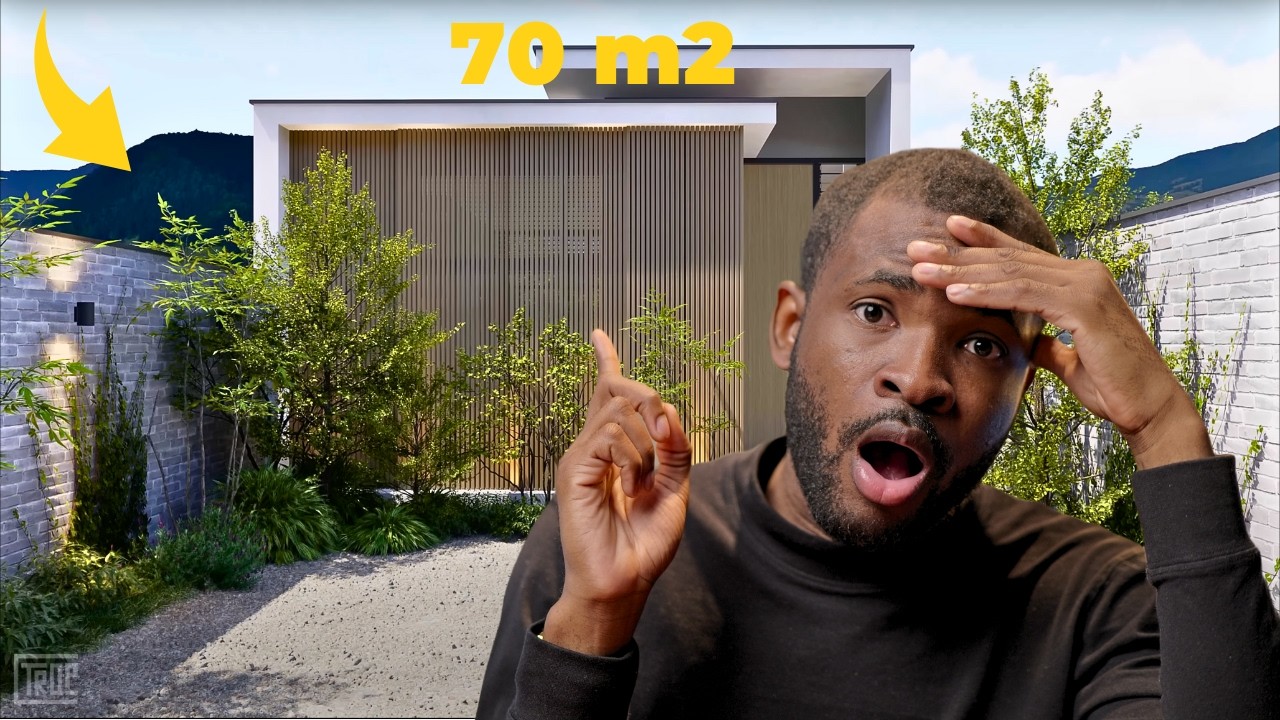 Une Villa Moderne de 70 m2 sur un petit terrain. Voici comment ils ont fait ça