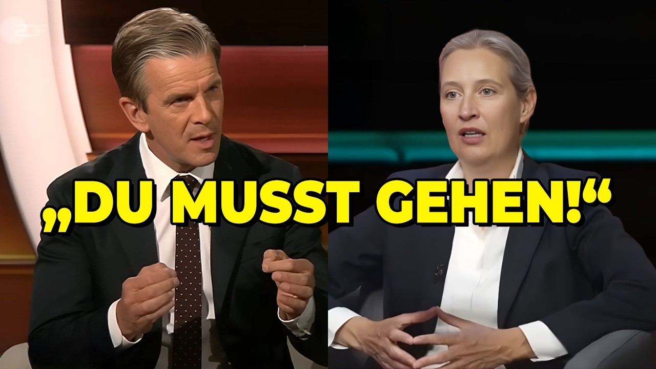 Alice Weidel nach hitzigem Streit aus Markus Lanz Show geworfen