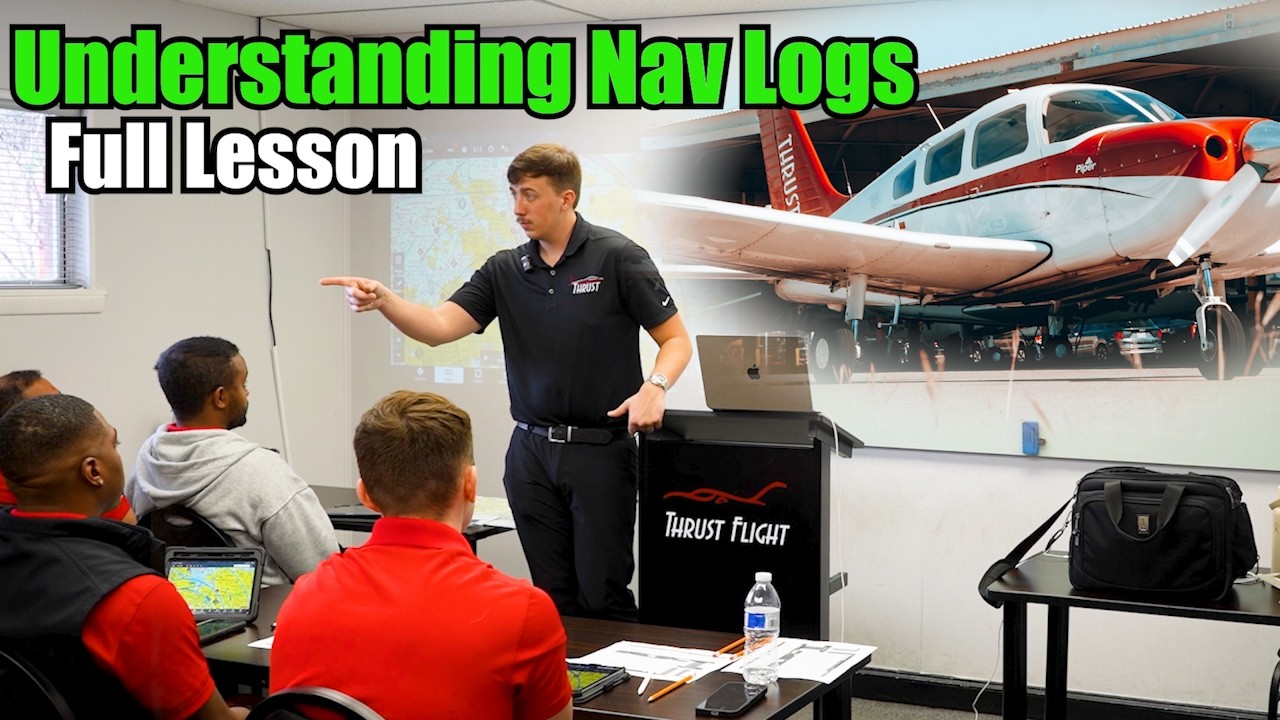 Complete Nav Log Ground Lesson | Flight Planning Explained (2-Hour Class)