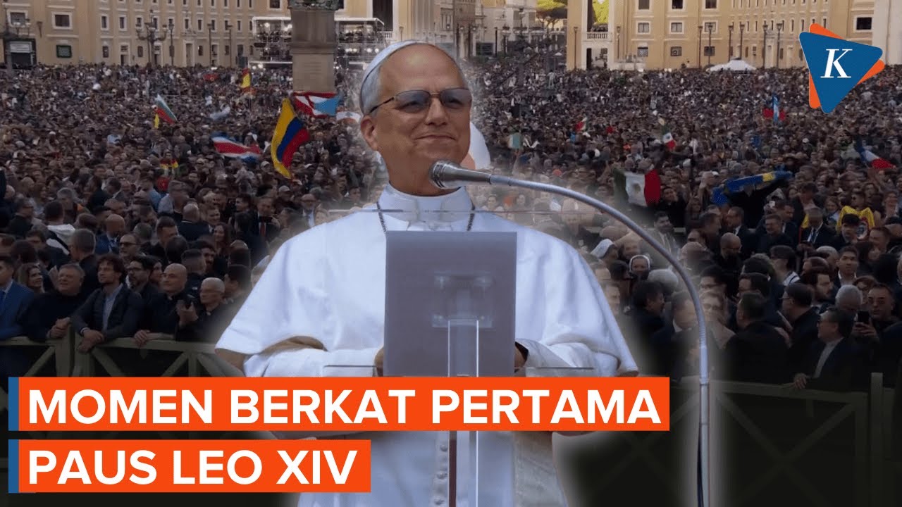 Momen Berkat Minggu Pertama Paus Leo XIV