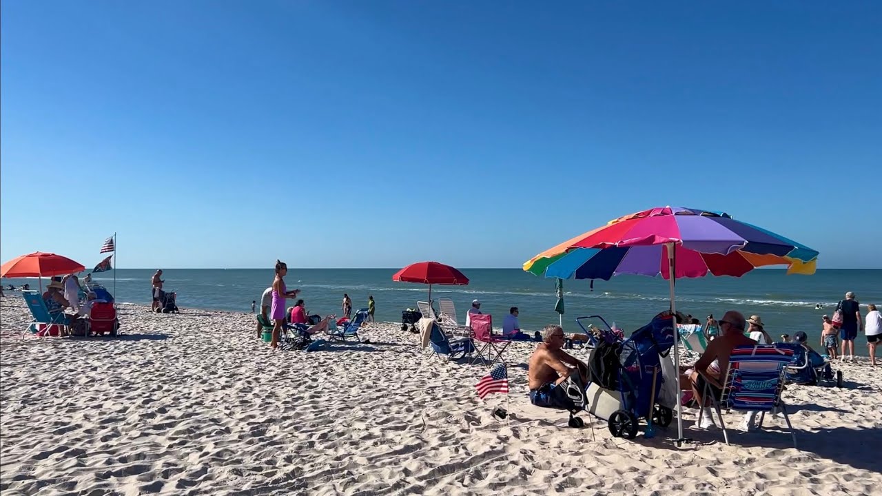 A Beautiful Sunday Morning at Vanderbilt Beach Park in North Naples, Florida (11/19/23)