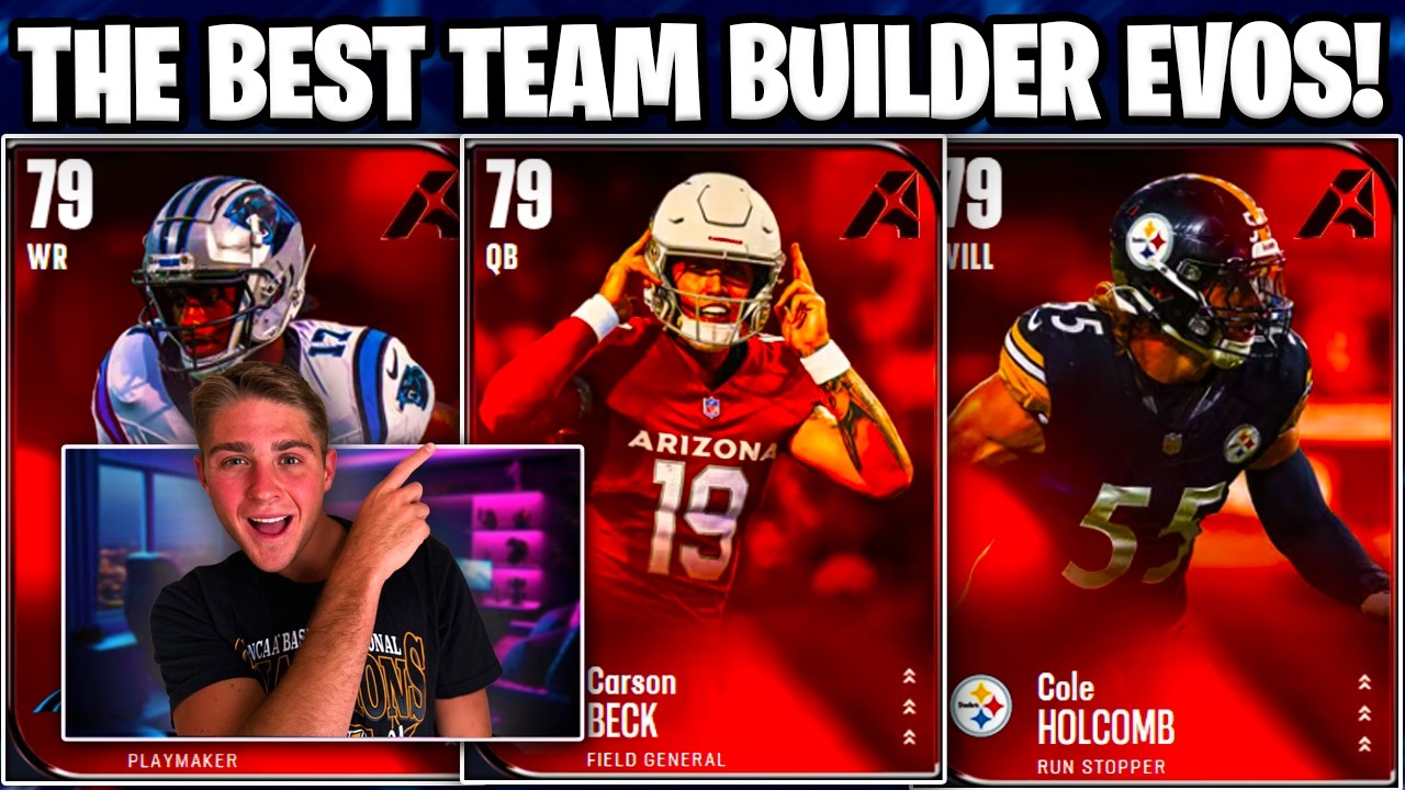 The BEST Team Builders Players to Evo in Madden 27!