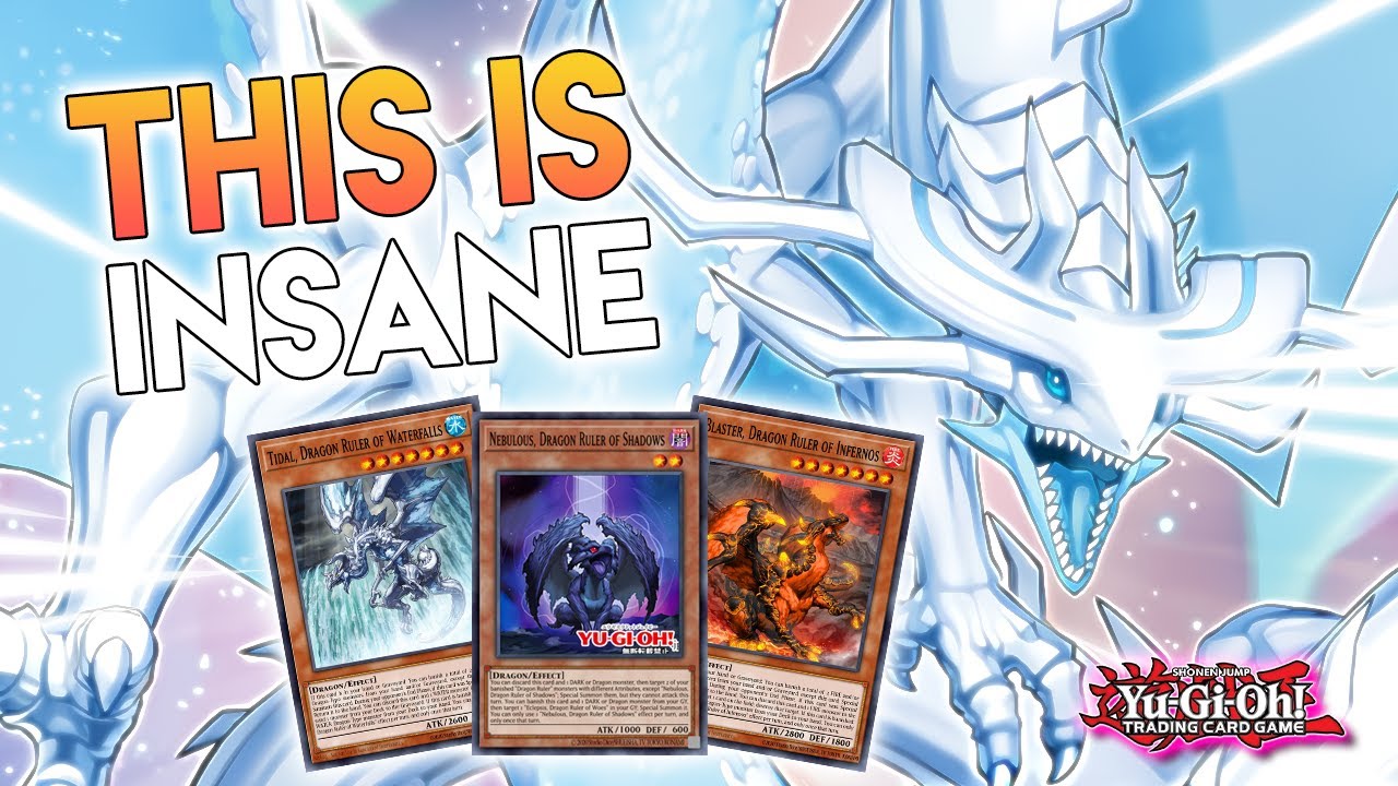 Wait...This Deck Is Actually INSANE Now! Dragon Ruler ft. NEW Support! Yu-Gi-Oh!