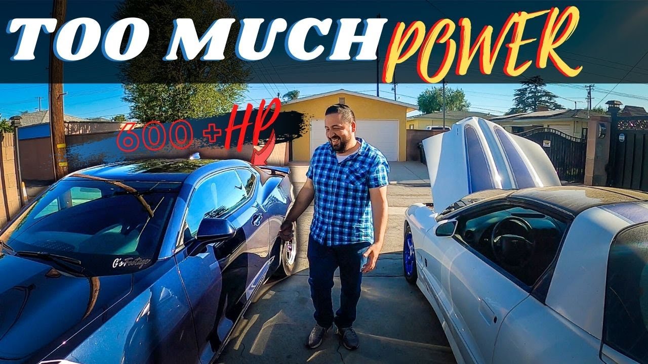 Friend Reaction on 600+ HP Camaro!! Featuring 30th Anniversary Trans-am Plus a 2015 Camaro SS