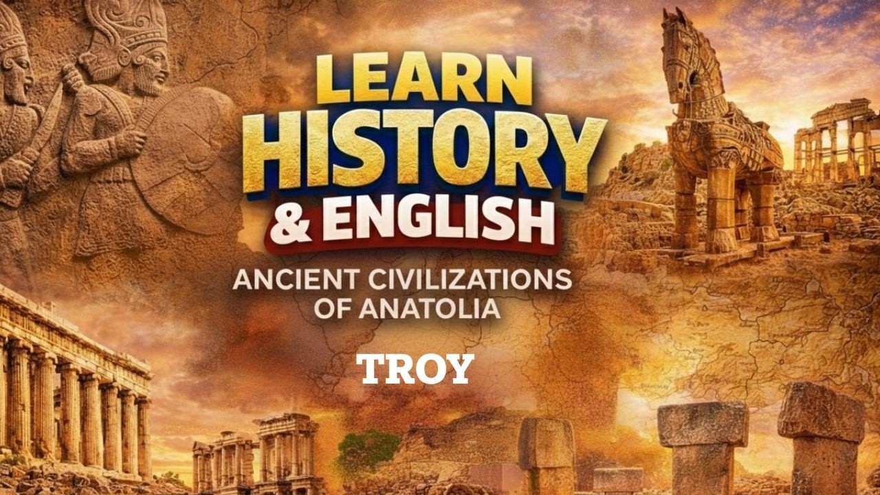 TROY | Learn History & English Together (A1 Level)