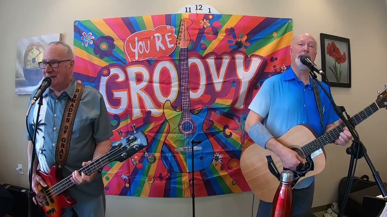 Tiny Bubbles cover by 3 Shades of Gray at Easter Seals on 2 18 2026 Let's All go to Hawaii it's Warm