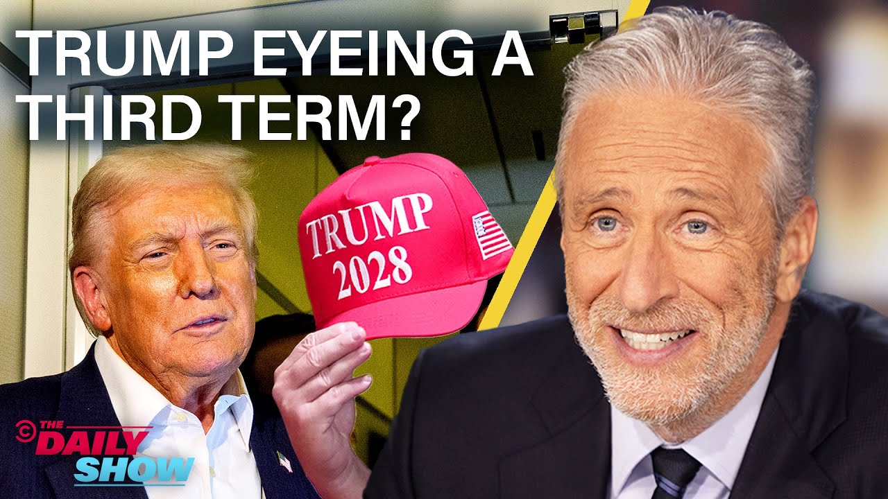 Trump Whines He’s “Unappreciated” & Self-Soothes with Ballroom and Third-Term Talk | The Daily Show