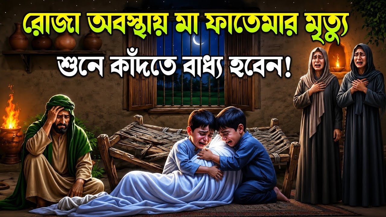 রোজা অবস্থায় মা ফাতেমা (রা.)-এর মৃত্যু! অবাক করা সত্য ঘটনা || #মা_ফাতেমা #মা_ফাতেমার_মৃত্যু 