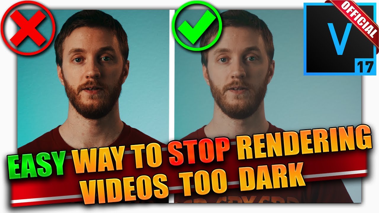 Как предотвратить слишком тёмное отображение видео в VEGAS Pro 👨‍🏫 Урок VEGAS №104