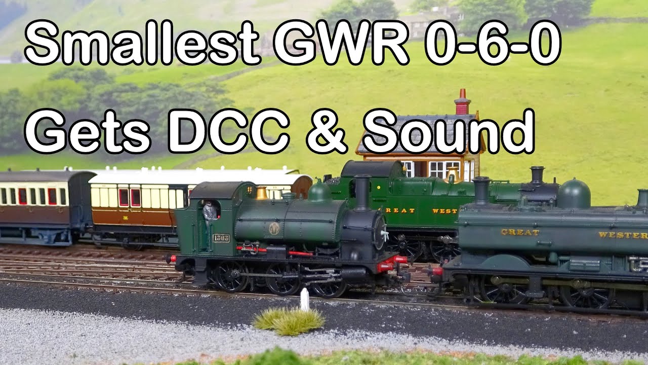 Smallest GWR 0-6-0 Gets DCC Sound