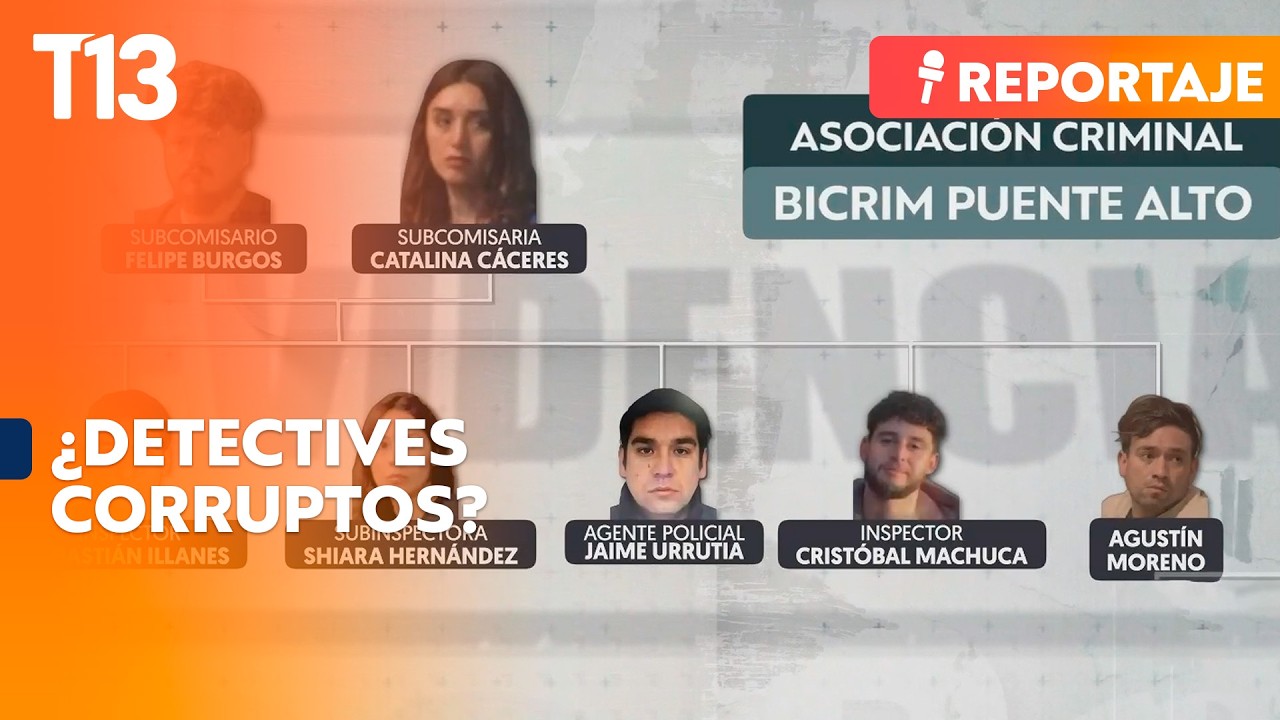 Reportajes T13: Exdetectives realizaban 
