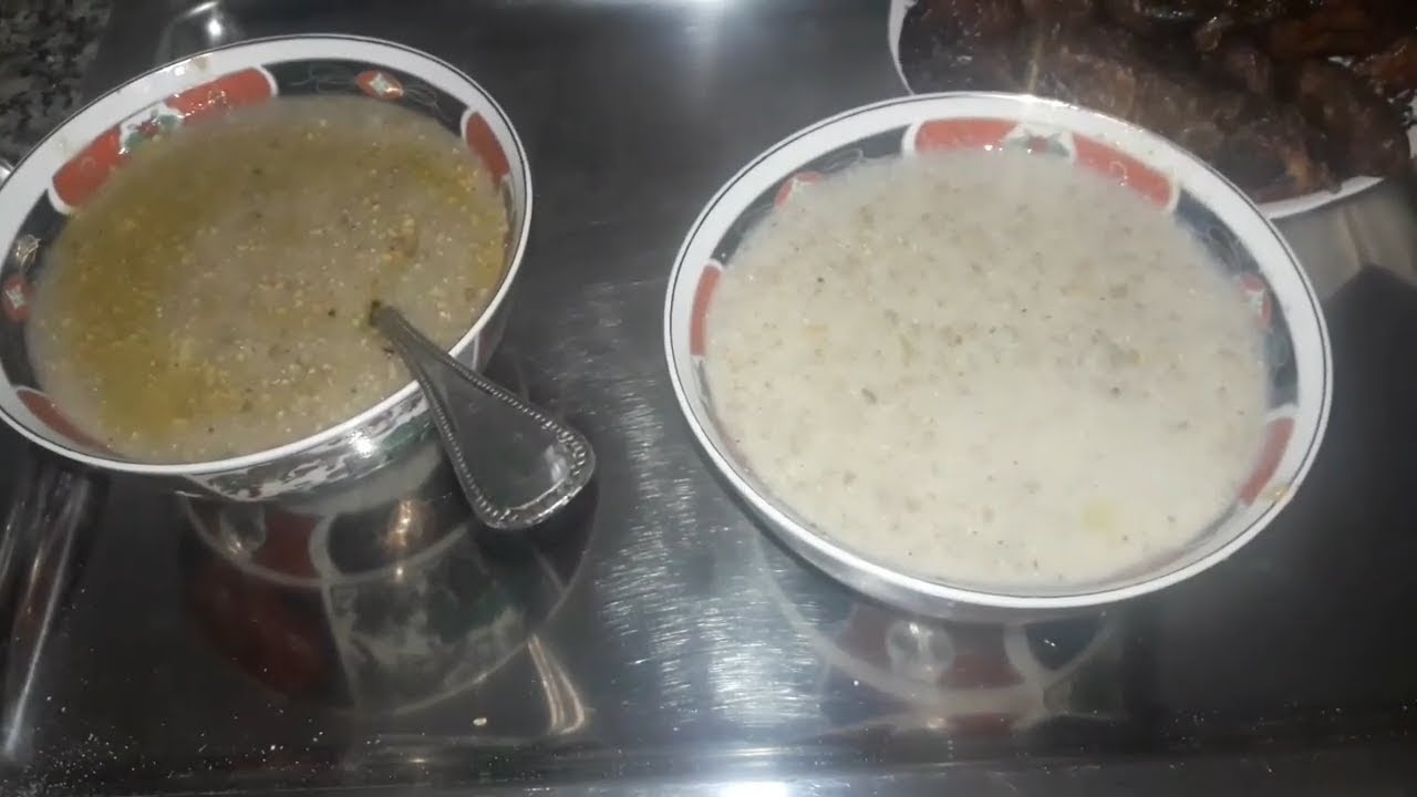 حسوة او حساء ايلان  لزيادة الوزن بسرعة و علاج هشاشة العظام  صحي و مفيد ( حبوب الذخن)