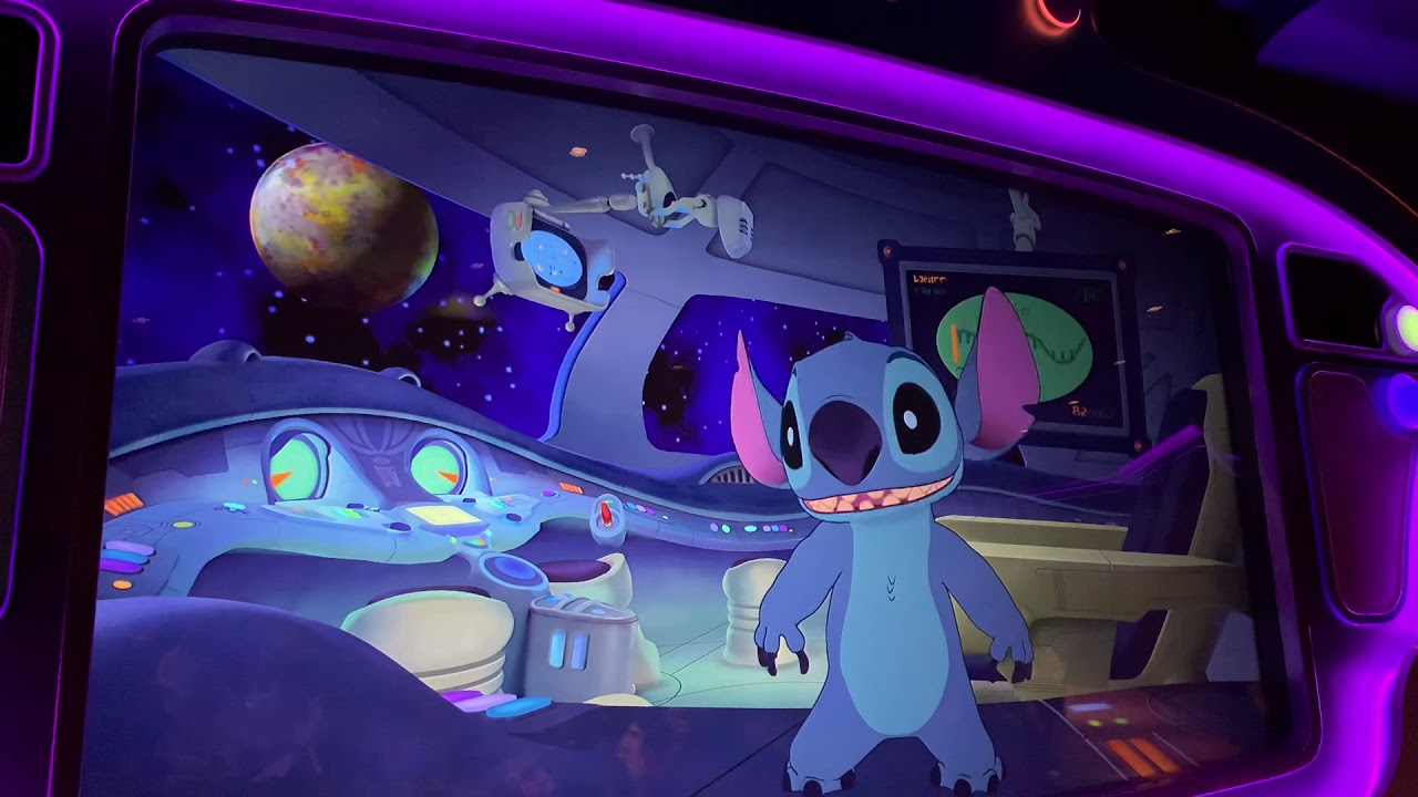 上海迪士尼乐园 太空幸会史迪奇 Shanghai Disneyland Stitch Encounter