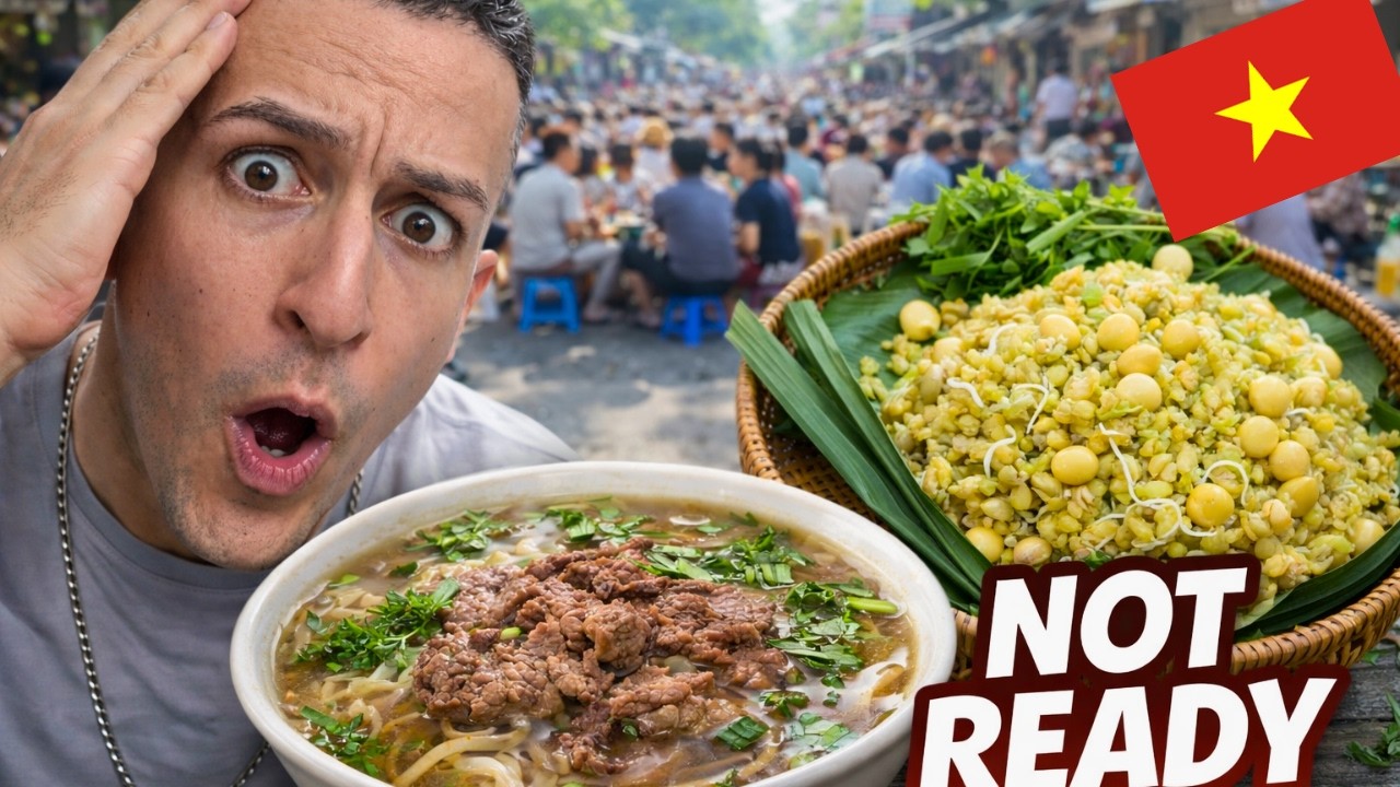 I Followed Hanoi Locals for Breakfast&hellip; I Wasn't Expecting This!