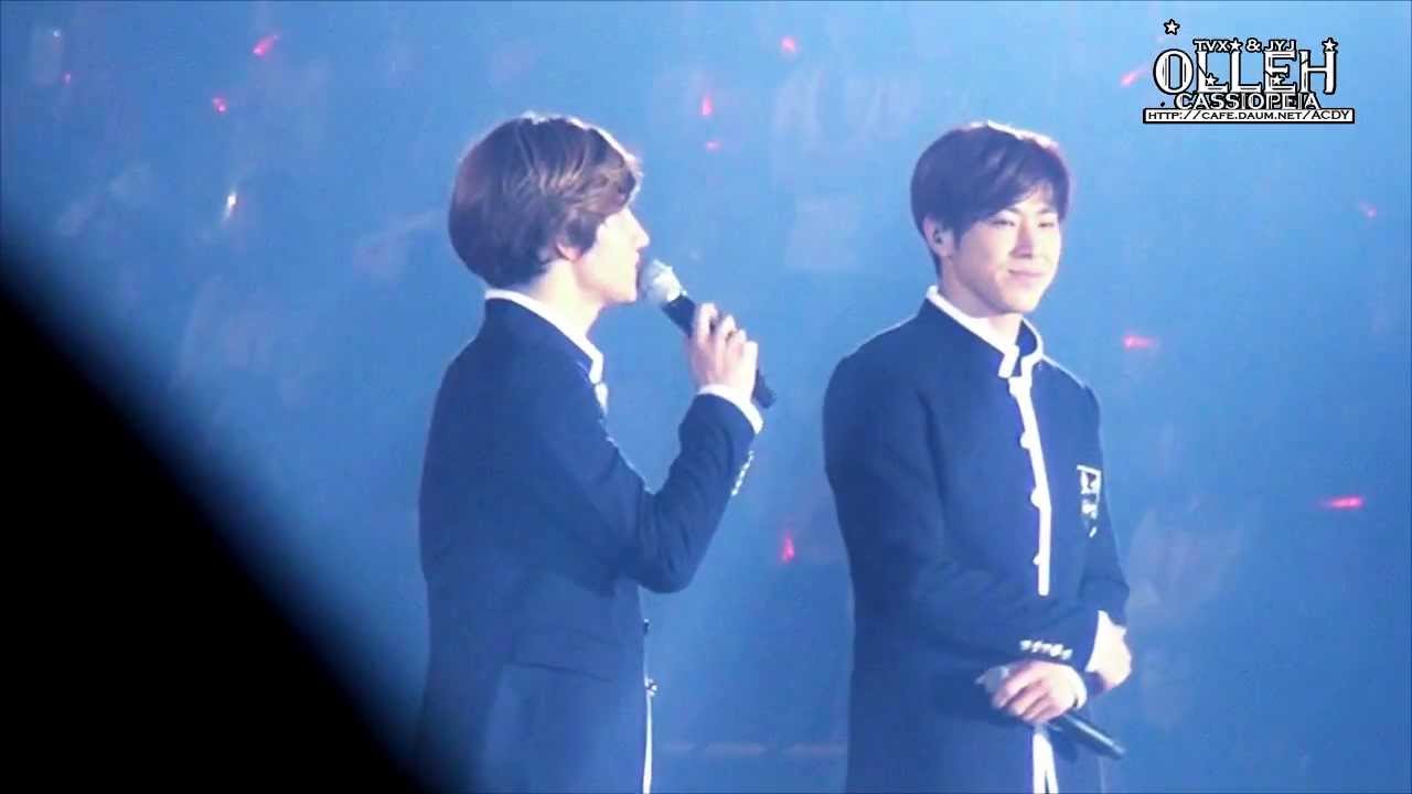 [13.12.27] 동방신기(TVXQ) SMTOWN WEEK - Time Slip 콘서트_Talk+Thanks to+Ending