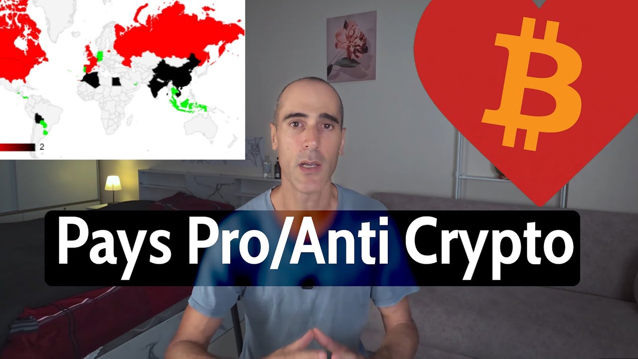 Classement mondial des pays pro et anti-crypto : o&ugrave; vivre libre financi&egrave;rement ?