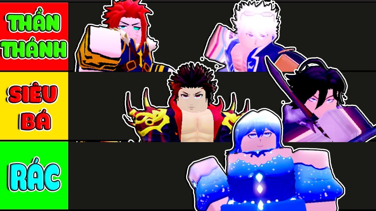 UNIT MẠNH NHẤT GAME| XẾP HẠNG TOÀN BỘ UNIT SECRET TRONG ANIME DEFENDERS