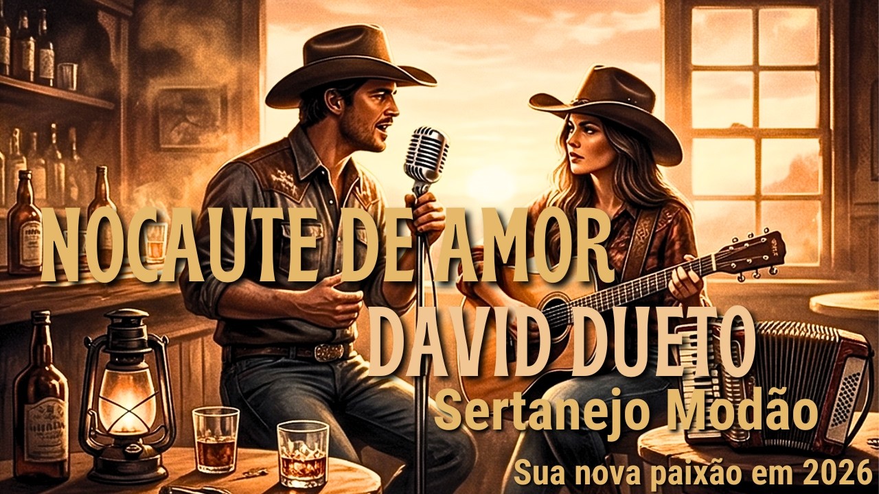 David Dueto - NOCAUTE DE AMOR (O Modão que faz o coração apanhar! 🥊💔) Sertanejo 2026