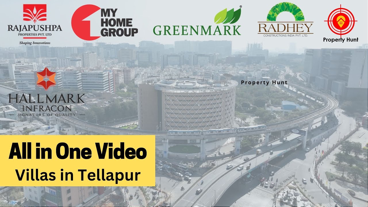 [ All in One Video ] - Villas in Tellapur | Osman Nagar Villas | Villas in Hyderabad | Property Hunt