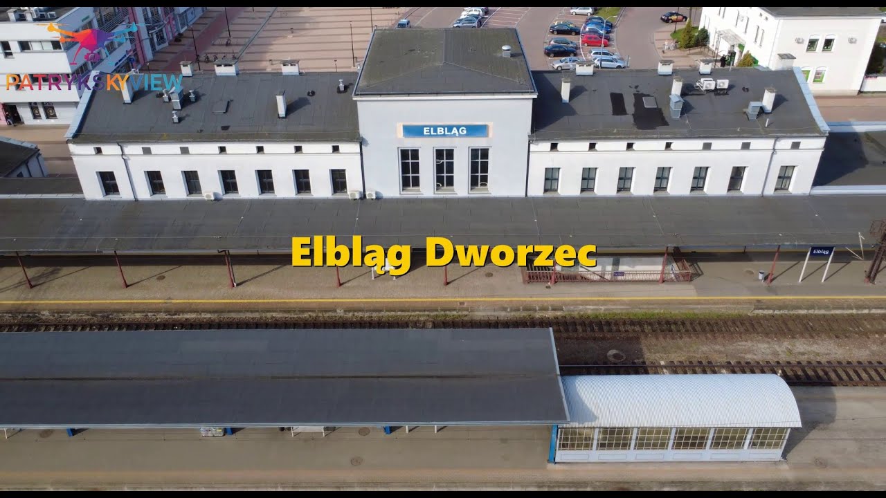 Elbląg Dworzec DJI Mini 4K