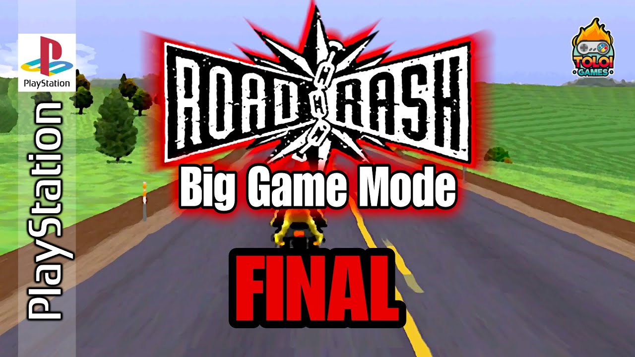 Road Rash no Big Games Mode [PS1] Ep. FINAL - Esse jogo não gosta de mim!