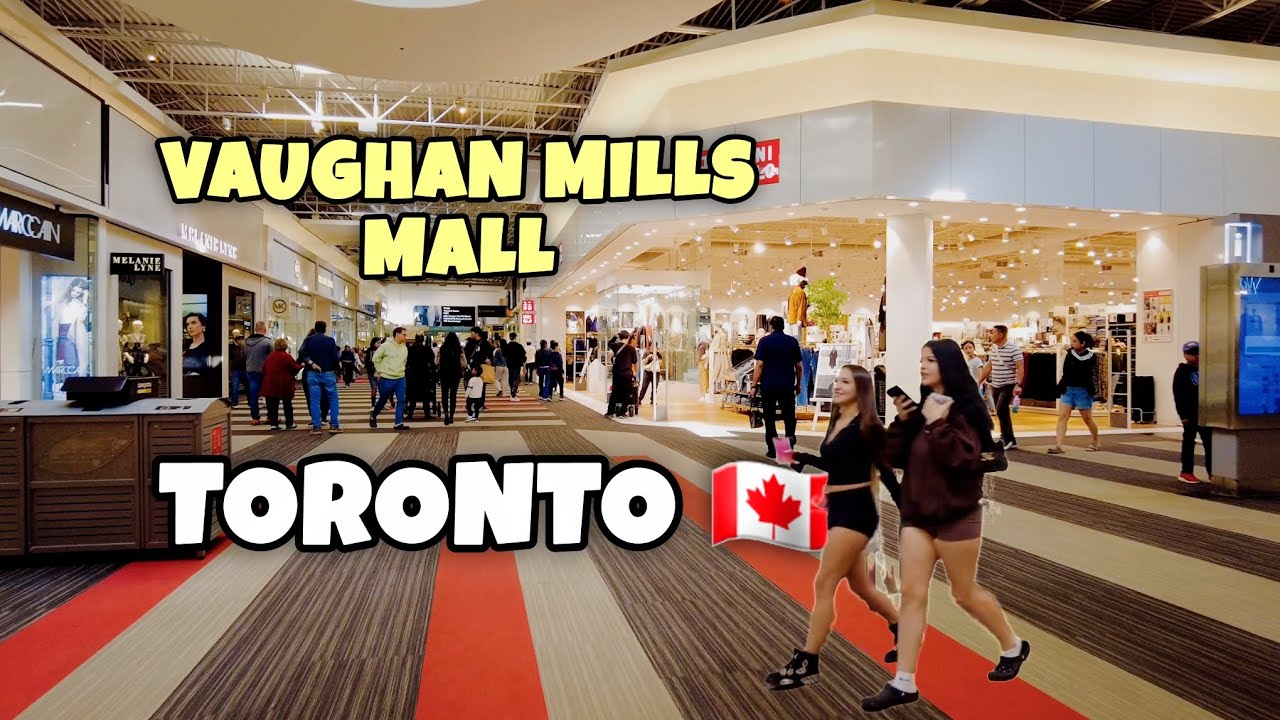 Vaughan Mills Mall Shopping Center Canada Walking Tour