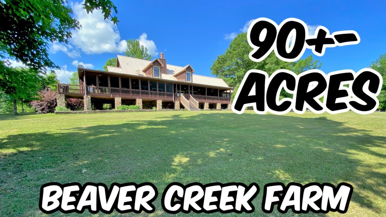Продаётся участок земли площадью 90 акров на ферме Beaver Creek Prairie Farm в Алабаме