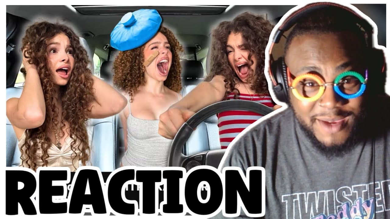 Kalogeras Sisters Teaching DEMITRA KALOGERAS How to DRIVE! | REACTION 