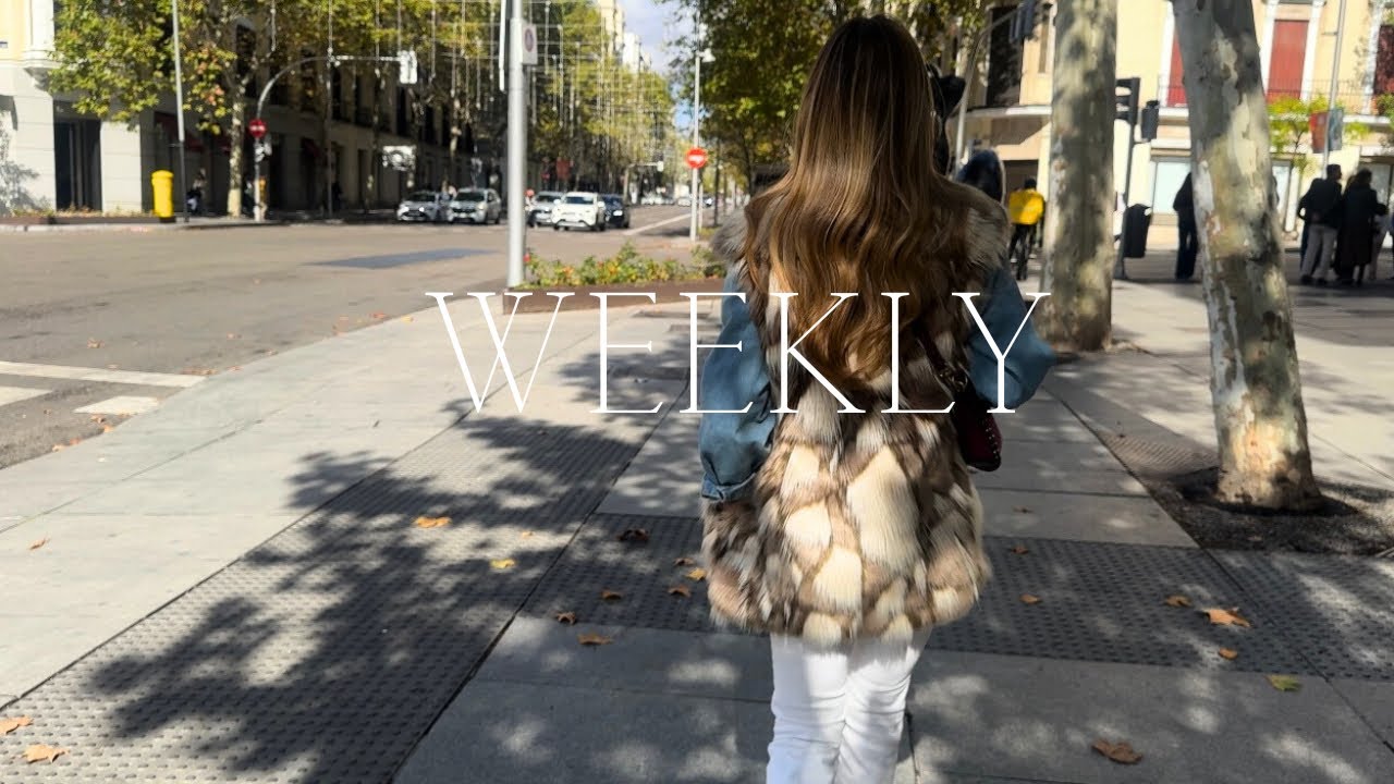 weekly: unos días conmigo | Irene Bravo