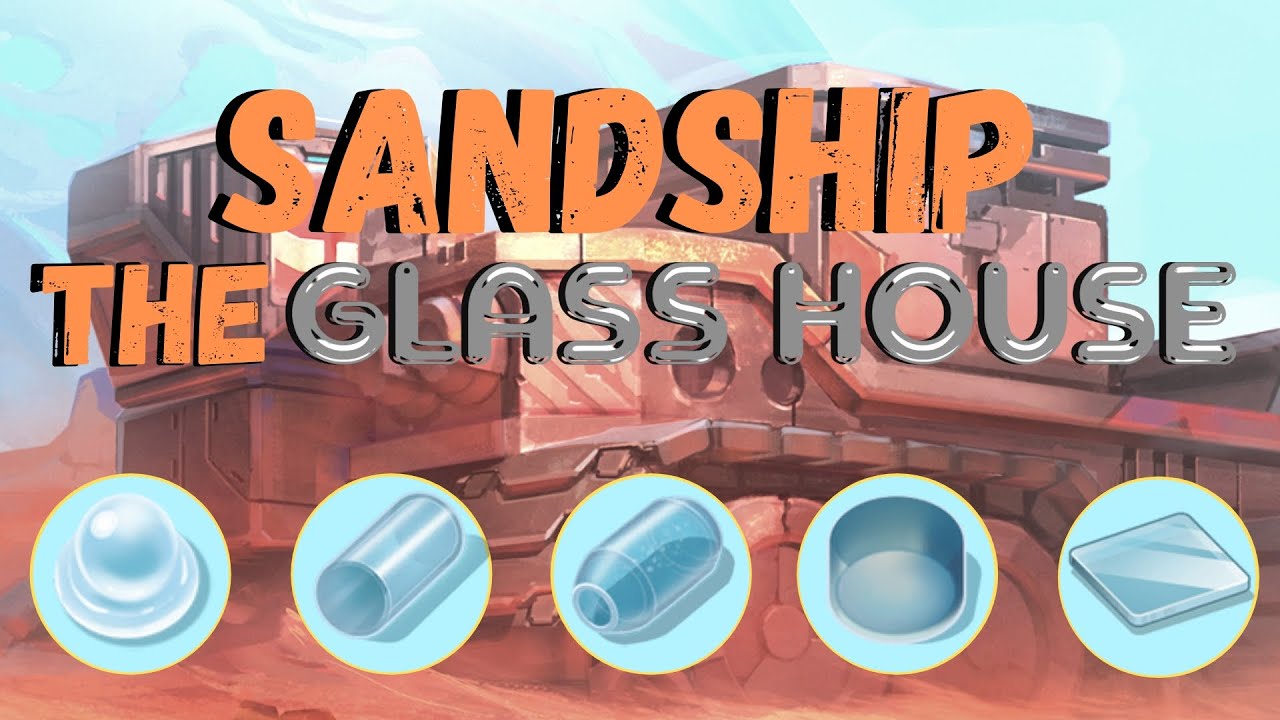 Sandship Crafting Factory: Whole Factory GLASS Production! [HD]