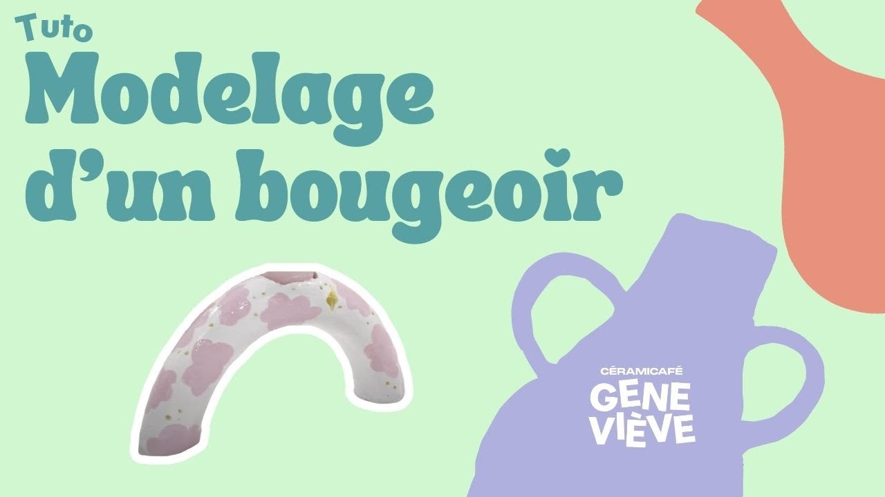 [TUTO DIY] Modelage - Bougoirs en argile autodurcissante