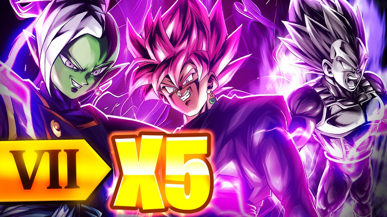 WTF????????? 5X ZENKAI BUFFED GOKU BLACK & ZAMASU СВОДЯТ С УМА!!! (Dragon Ball Legends)