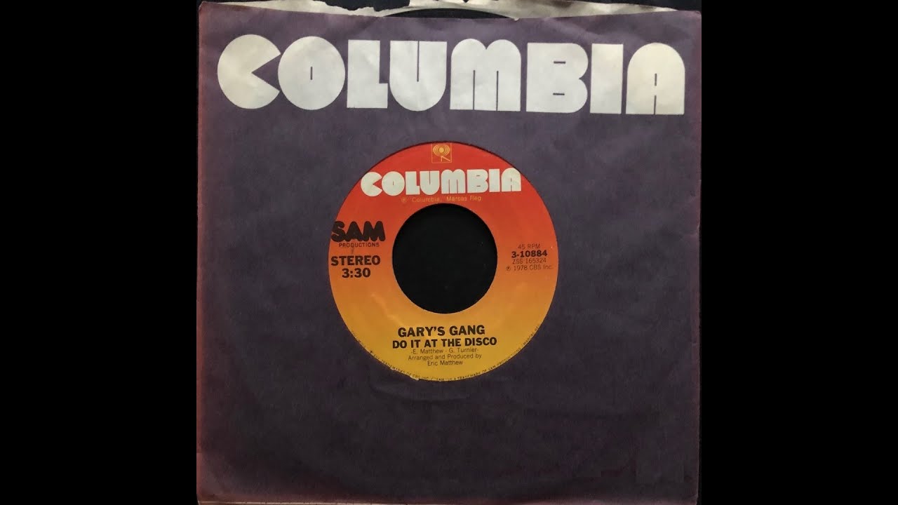 Gary's Gang - Do It At The Disco (1978 Vinyl)