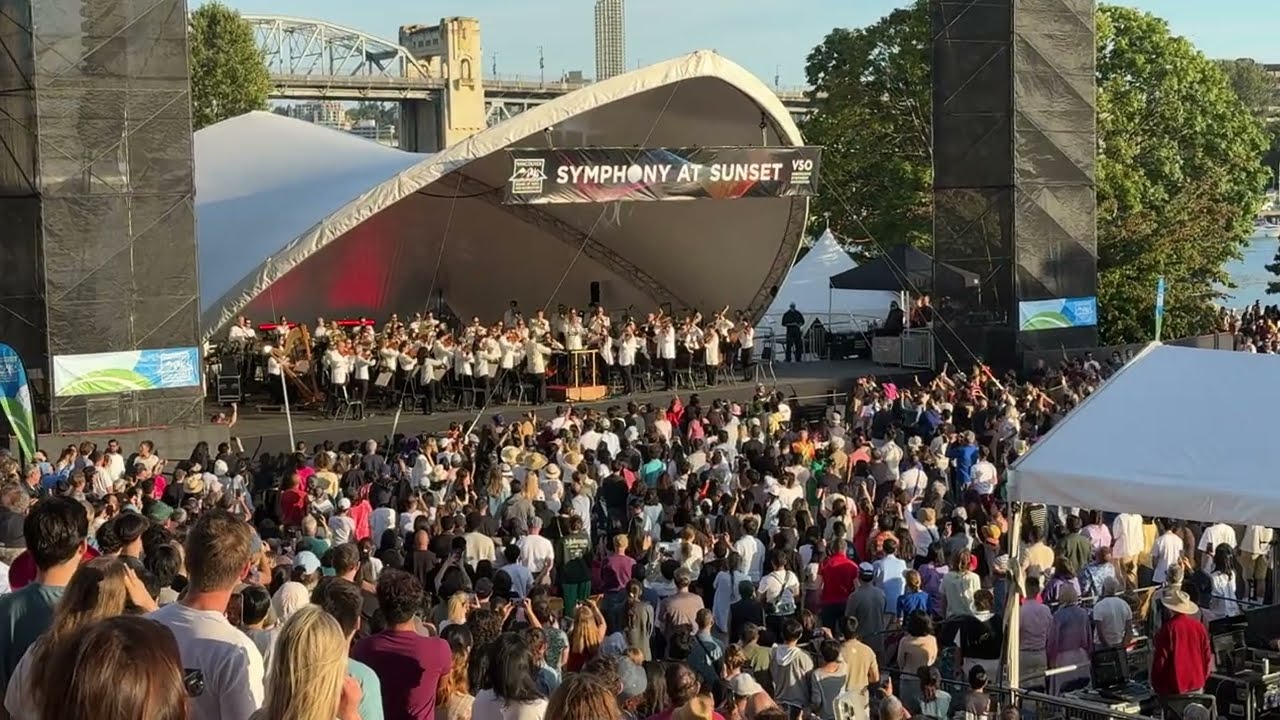 VSO Symphony at Sunset &mdash; O Canada &mdash; July 5, 2025