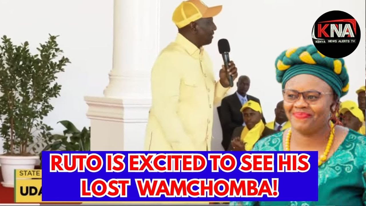 HAYA NI MAAJABU,NIMEONA WAJOMBA HAPA KWANGU, ASANTE! PRESIDENT RUTO CONFIRMING WAMCHOMBA IN HIS SIDE
