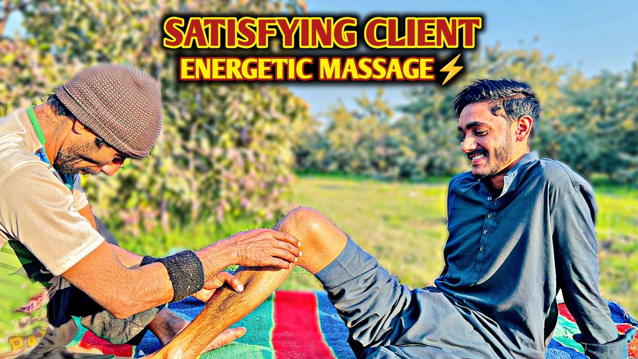 ASMR Powerful Foot Reflexology & Legs Massage by Sajju Master | Tingling Relaxing Sounds