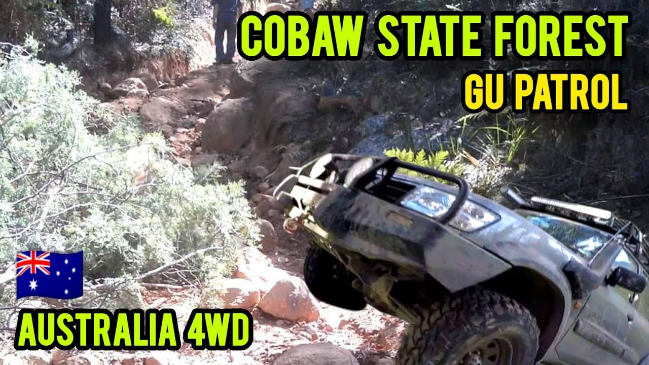 【4WD】🇦🇺  Cobaw State Forest (Nissan GU Patrol)～ ビクトリア州コバウ国有林 (日産パトロール/サファリ) エクストリームな四駆遊び