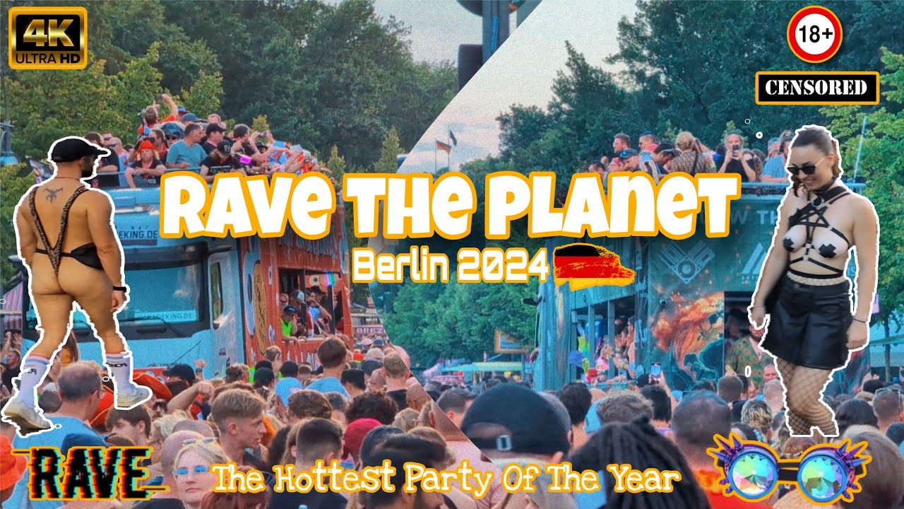 Rave the Planet Berlin 2024 🇩🇪 | Experience the Ultimate Techno Festival in Germany | EP:02 | 4K HD