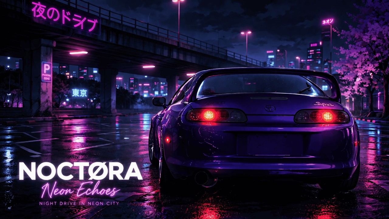 Night Drive in Neon City - Car Meet Aesthetic | NOCT&Oslash;RA - Neon Echoes (Melodic House)