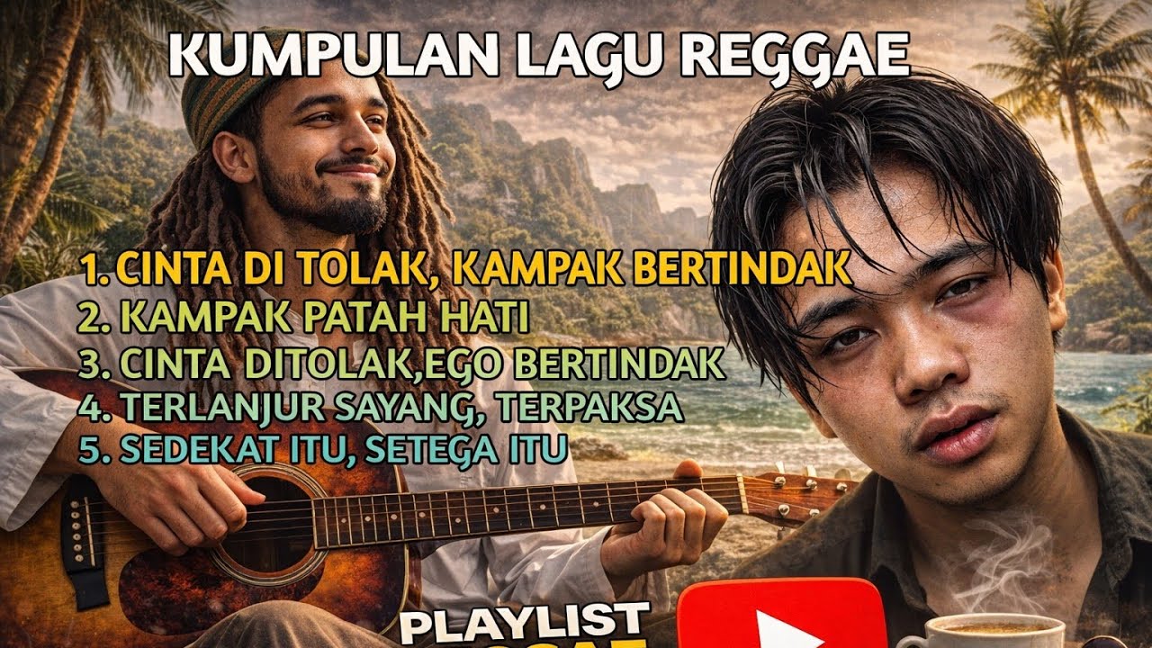 Kumpulan lagu reggae// cinta di tolak Kampak bertindak,,,,,yang lagi virall gays 