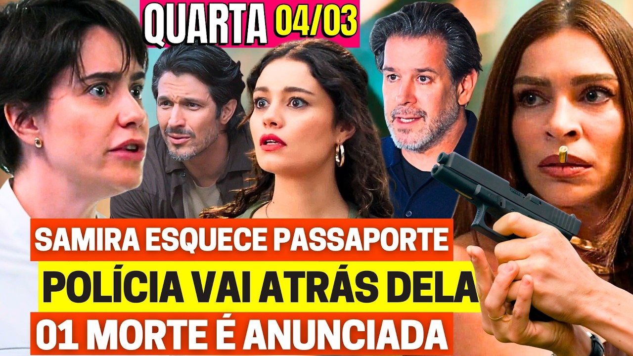 TRÊS GRAÇAS Capítulo de hoje QUARTA 04/03 Resumo Completo da Novela das 9h assistir GLOBO ao vivo
