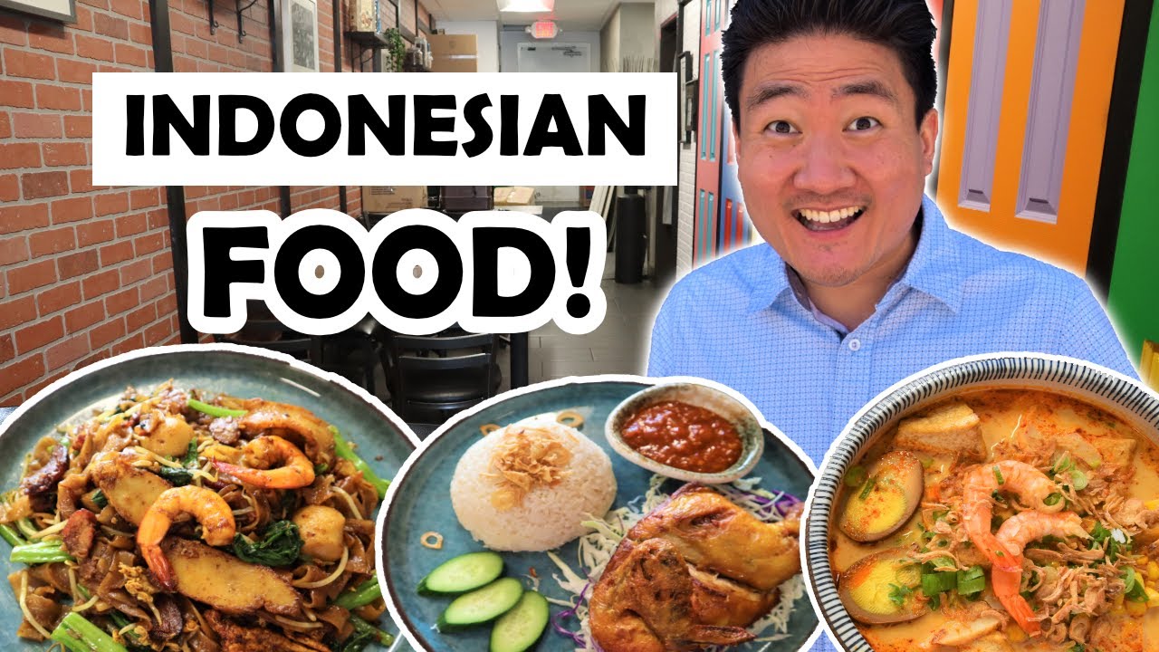 Best INDONESIAN FOOD in LA! Borneo Kalimantan Cuisine