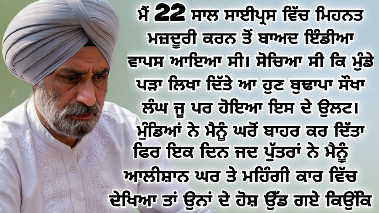 22 ਸਾਲ ਬਾਅਦ ਜਦ ਇੰਡੀਆ ਆਇਆ Punjabi Kahaniyan #punjabi #story #viral #punjabistory @ਜਜ਼ਬਾਤੀਜਿੰਦਗੀ