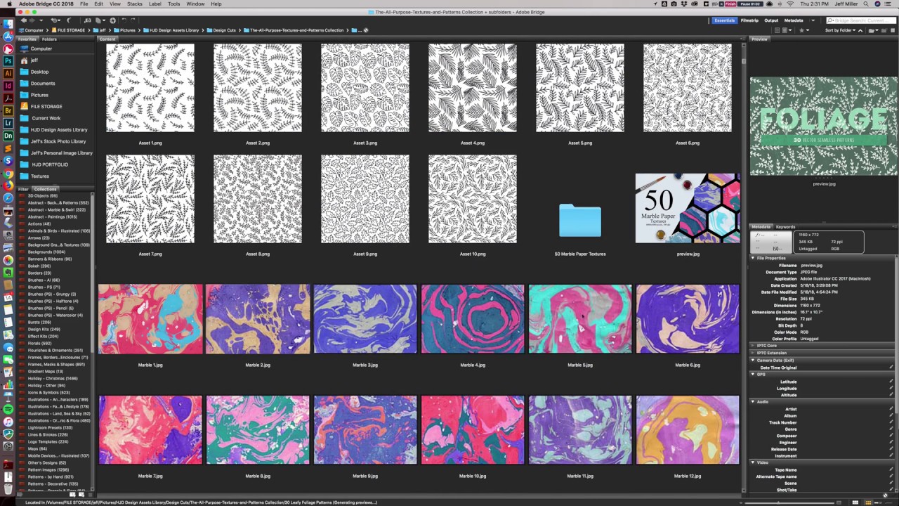 Visually Organize Your Design Bundle Assets in Adobe Bridge