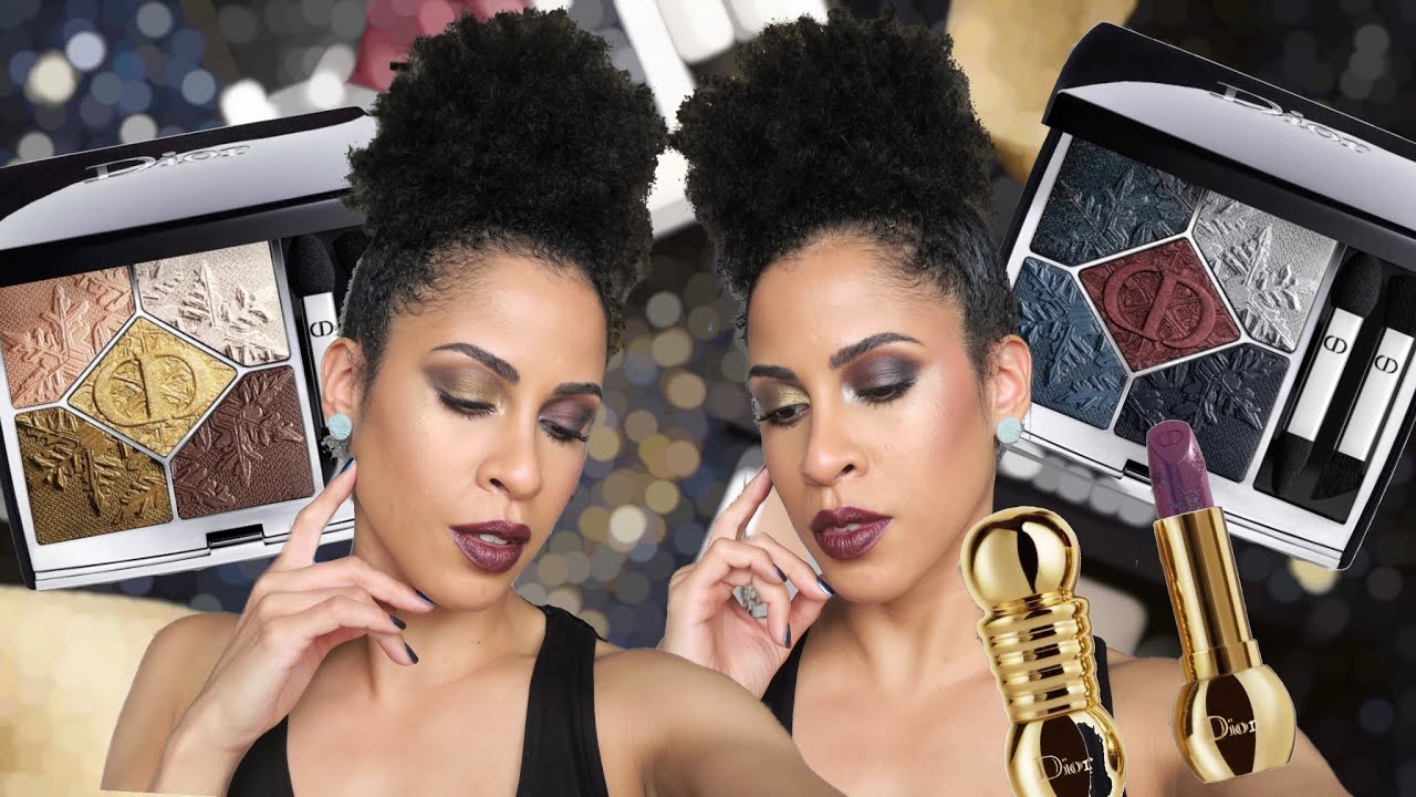 DIOR: Golden Nights Holiday 2020 Quints- Swatches + Demo | kinkysweat