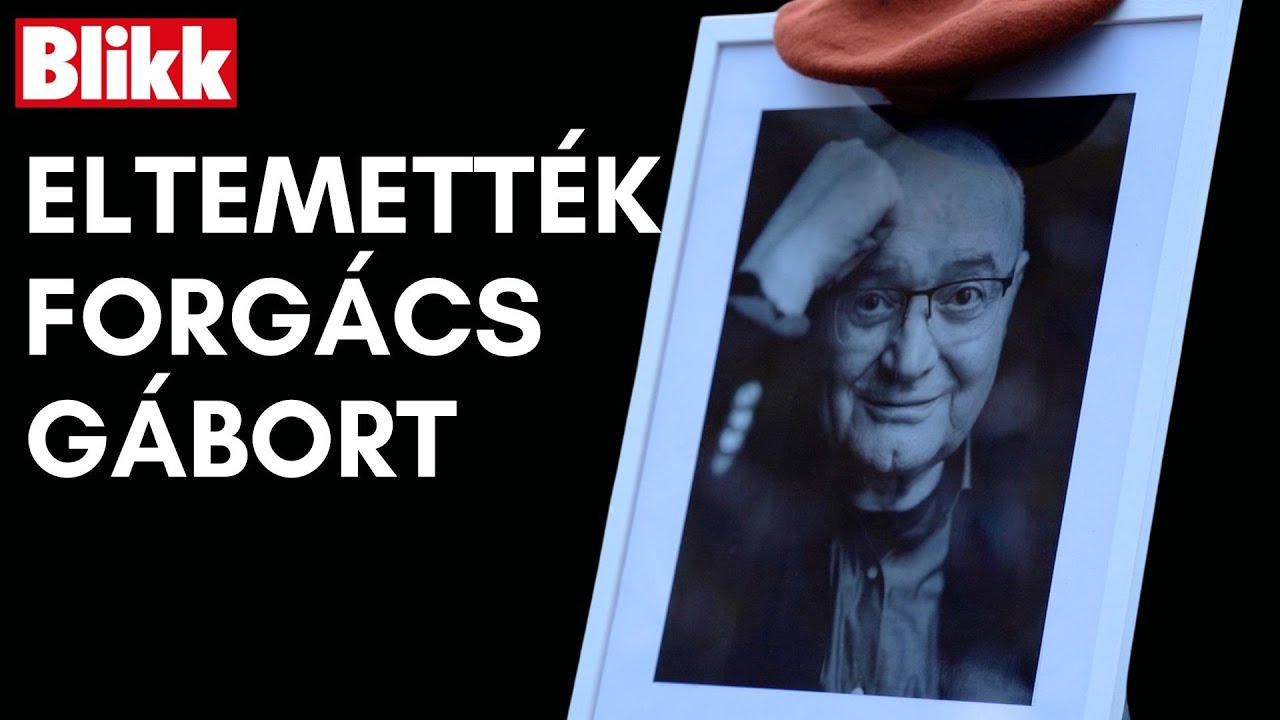 Eltemették Forgács Gábort - Straub Dezső búcsúztatta