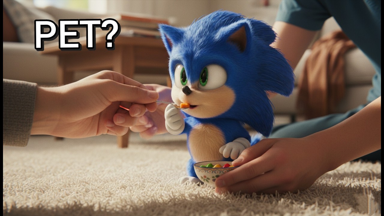 I Got a pet sonic  | sonic the hedgehog all characters 