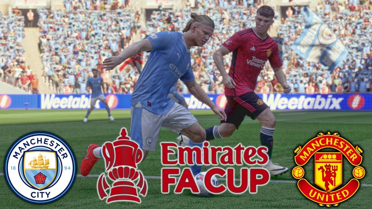 FA CUP FINAL 2024 - MANCHESTER CITY V MANCHESTER UTD!