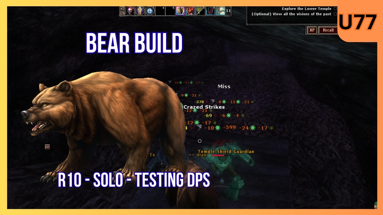 [DDO]Bear Druid - The Sacred Bounty (R10 - Solo)